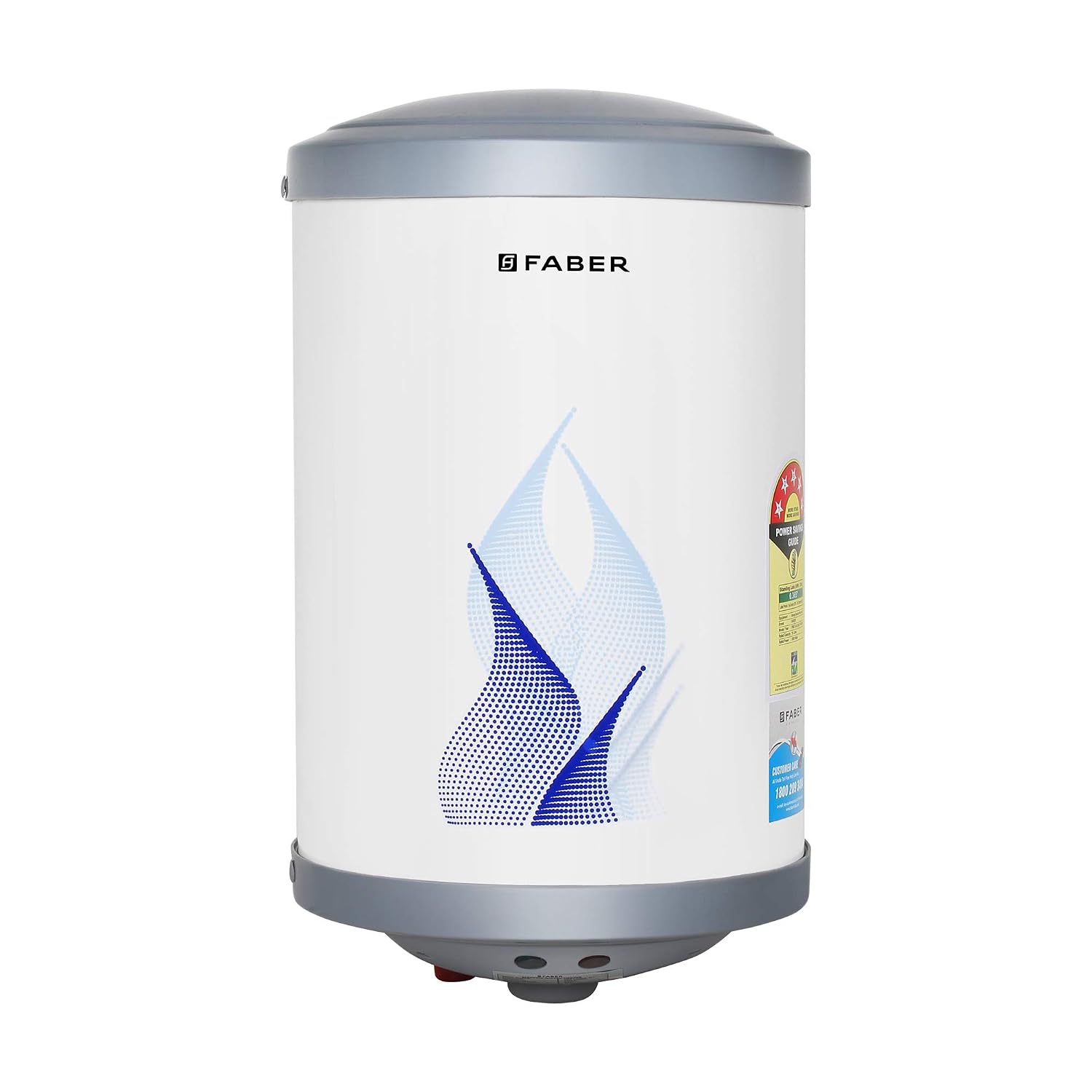 Faber FWG Vulcan 15V 15L 5 Star Storage Water Heater - White