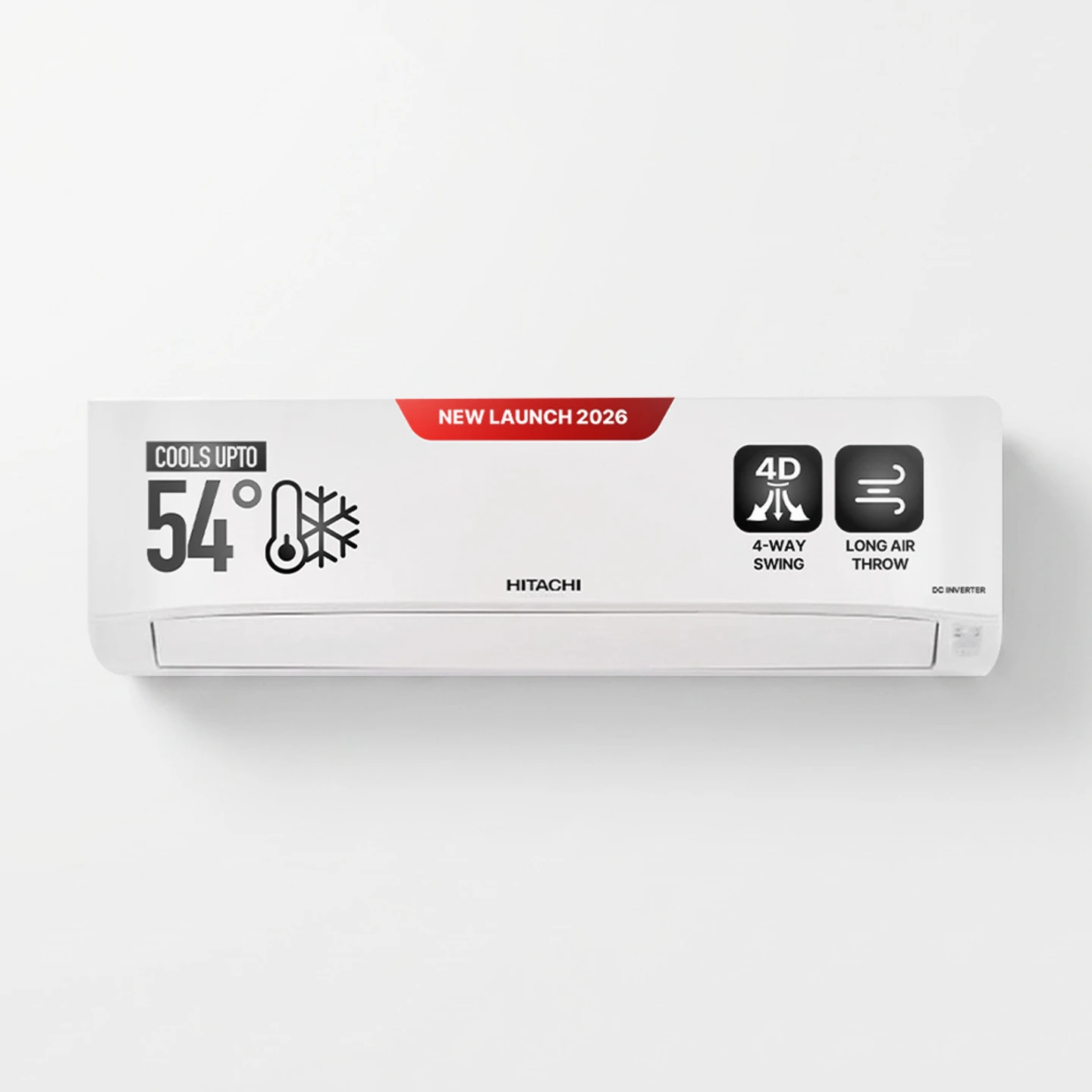 Hitachi ITMD42BA5A4BFEDB 1.5 Ton 5 Star Inverter Split AC (2026 Model)