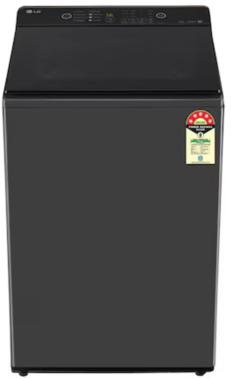 LG 8 kg Fully Automatic Top Load Washing Machine - Black