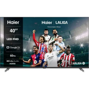 Haier Direct LED Full HD H40K85EFX - 40", Smart TV, Google TV, Dolby Audio