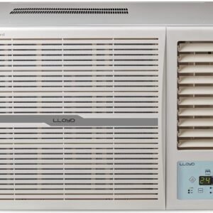 Lloyd 1.5 Ton 3 Star Window AC (100% Copper, White with Golden Deco Strip, GLW18C3YWAET)