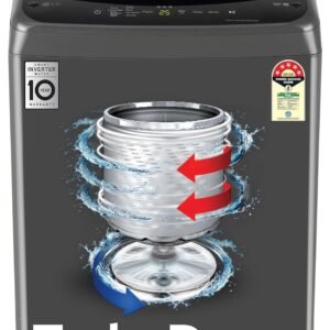 LG 8 Kg 5 Star Smart Inverter Technology Fully Automatic Top Load Washing Machine, T80VBMIZ