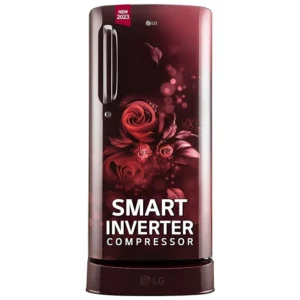 LG 185 L 5 Star Inverter Direct-Cool Single Door Refrigerator (GL-D201ASEU