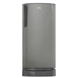 Godrej 180 L 3 Star Direct Cool Turbo Cooling Technology With Upto 24 Days farm Freshness Single Door Refrigerator (RD ERIOPLS 205C THF ST GL, Steel Glow)