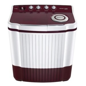 VOLTAS BEKO 7 Kg 5 Star Semi-Automatic Top Loading Washing Machine WTT70ALIM (Burgundy)