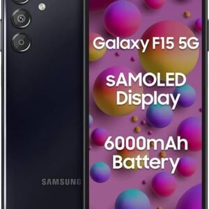 Samsung Galaxy F15 5G (Ash Black, 4GB RAM, 128 GB Storage)
