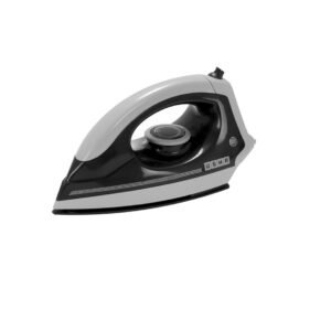 USHA EI 3302 1100 W Dry Iron with Black American Heritage Soleplate (Grey-Black)