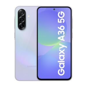Samsung Galaxy A36 5G (Awesome Lavender, 8GB, 128GB) | Gemini Live | Awesome Intelligence (AI): Circle to Search, My Filter, Object Eraser | 4nm Snapdragon Processor | Flagship Grade Camera