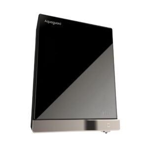 Aquaguard Slim Glass 9-Stage RO+UV Water Purifier | Toughened Glass Exterior (1st time ever) | Input & Output TDS Indicator | Slimmest RO Purifier | Active Copper Tech | Suitable for all Water Sources