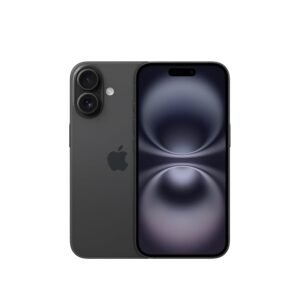 iPhone 16 128 GB: 5G Mobile Phone with Camera Control, A18 Chip and a Big Boost in Battery Life. Works with Air Pods; Black